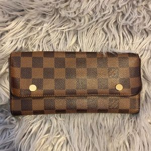 Louis Vuitton Damier Ebene Long Wallet